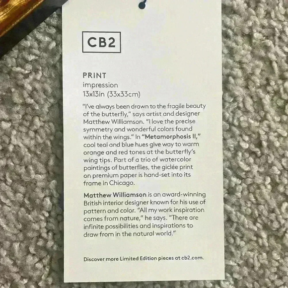 CB2 Metamorphosis by Matthew Williamson - Picture 2 of 2